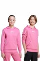 Дитяча кофта adidas з капюшоном рожевий JN2429