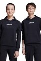 adidas bluza dziecięca z kapturem czarny JN2430