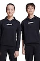 Детская кофта adidas с капюшоном чёрный JN2430