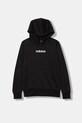 adidas bluza dziecięca z kapturem czarny JN2430