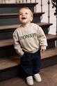 Donsje bluza bez kaptura beżowy 4100900