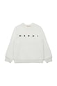 Marni gyerek melegítőfelső pamutból MS340U SWEAT-SHIRT pamut bézs M01612