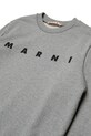 Chłopiec Marni bluza bawełniana dziecięca MS340U SWEAT-SHIRT M01612 szary