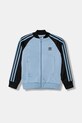 adidas Originals bluză copii cu modele albastru JV8564