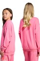 Detská mikina adidas Originals JV8571 ružová