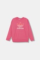 adidas Originals bluza dziecięca JV8571 różowy AW25