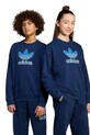 Dětská mikina adidas Originals bez kapuce námořnická modř JV8572