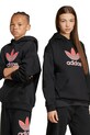adidas Originals bluză copii imprimeu negru JV8650