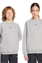 Detská mikina adidas Originals melanž sivá JW1089