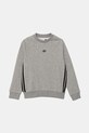 adidas Originals bluză copii melanj gri JW1089