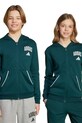 adidas felpa per bambini sovrastampa verde JW2389