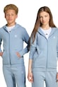 adidas Originals bluza dziecięca z kapturem niebieski JX2791