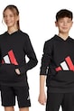 adidas bluză copii print negru JY0301