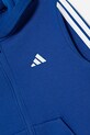 CHLAPEC Dětská mikina adidas JY4977 modrá