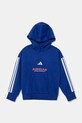 Detská mikina adidas s kapucňou modrá KB7712