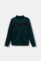 Детски суичър adidas Performance без качулка зелен KC7237
