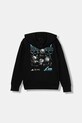 Детски суичър adidas Performance MERCEDES с качулка черен KD7308