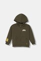 Детски суичър adidas щампа зелен JL9198
