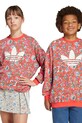 Детская кофта adidas Originals узор красный JV7827