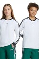 Παιδικό μακρυμάνικο adidas Originals απλικέ λευκό JW2850