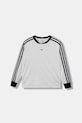 adidas Originals longsleeve copii JW2850 alb AW25