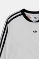 Момче Детска блуза с дълги ръкави adidas Originals JW2850 бял