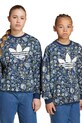 adidas Originals bluză copii print bleumarin JX6316