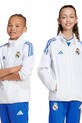Детская кофта adidas Performance REAL MADRID без капюшона белый JP4021