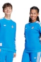 Бавовняна кофта adidas Performance REAL MADRID без капюшона блакитний JY1084