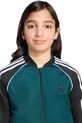 Παιδική μπλούζα adidas Originals πράσινο JV8565