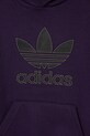 Dječja dukserica adidas Originals ljubičasta JV8653