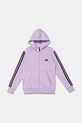 adidas bluza dziecięca KB7307 fioletowy AW25