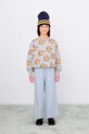 Tinycottons bluza bawełniana dziecięca DOGS SWEATSHIRT szary AW25.067