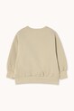 Chłopiec Tinycottons bluza bawełniana dziecięca TINY DOG GRAPHIC SWEATSHIRT AW25.289 beżowy