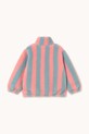 Chlapec Detská mikina Tinycottons STRIPES SHERPA SWEATSHIRT AW25.372 modrá