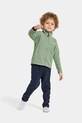 Суичър Didriksons MONTE KIDS FZ 10 зелен 505026.9BYA