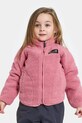Поларен суичър Didriksons GIBBS KIDS FULLZIP 2 без качулка розов 505577.9BYA