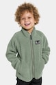 Didriksons bluza polarowa GIBBS KIDS FULLZIP 2 bez kaptura zielony 505577.9BYA