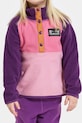 Mikina Didriksons MONTE KIDS HALF BU 4 505590.9BYA ružová