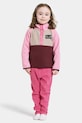 Didriksons bluză MONTE KIDS HALF BU 4 burgundia 505590.9BYA