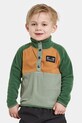 Суичър Didriksons MONTE KIDS HALF BU 4 без качулка зелен 505590.9BYA