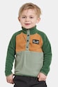 Кофта Didriksons MONTE KIDS HALF BU 4 без капюшона зелений 505590.9BYA