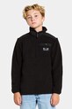 Didriksons bluza EXA KIDS HALF Z bez kaptura czarny 505638.9BYA