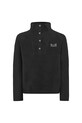 Didriksons bluza dziecięca YOKTO K 1/2 BTN 2 505780.9BYA czarny AW25