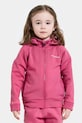 Didriksons bluza SILJAN KIDS FZ z kapturem różowy 505900.9BYA