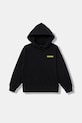 Dětská mikina Napapijri B-ADIGE s kapucí černá NP0A88ZXF0X1.134.172
