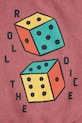 Fiú Bobo Choses csecsemő melegítőfelső pamutból Roll The Dice 225AB048 rózsaszín
