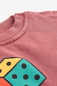 Bobo Choses csecsemő melegítőfelső pamutból Roll The Dice rózsaszín 225AB048