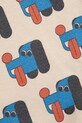 Băieți Bobo Choses hanorac de bumbac pentru bebeluși Doggy Mate 225AB052 bej