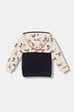 Puma bluza dziecięca LITTLE RUNNERS Half-Zip Hoodie PS 688478. beżowy AW25
